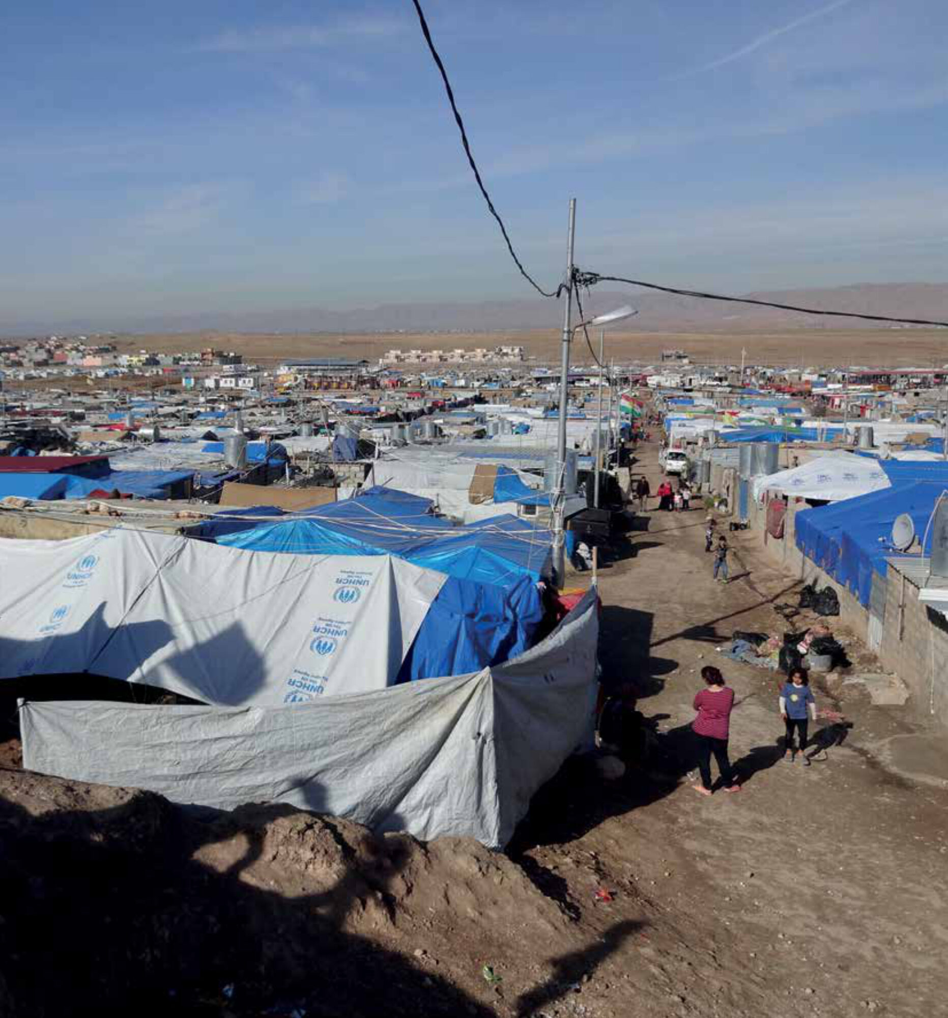 PASKEE / SHUTTERSTOCK.COM Domeez refugee camp, Kurdistan, Iraq - 2013