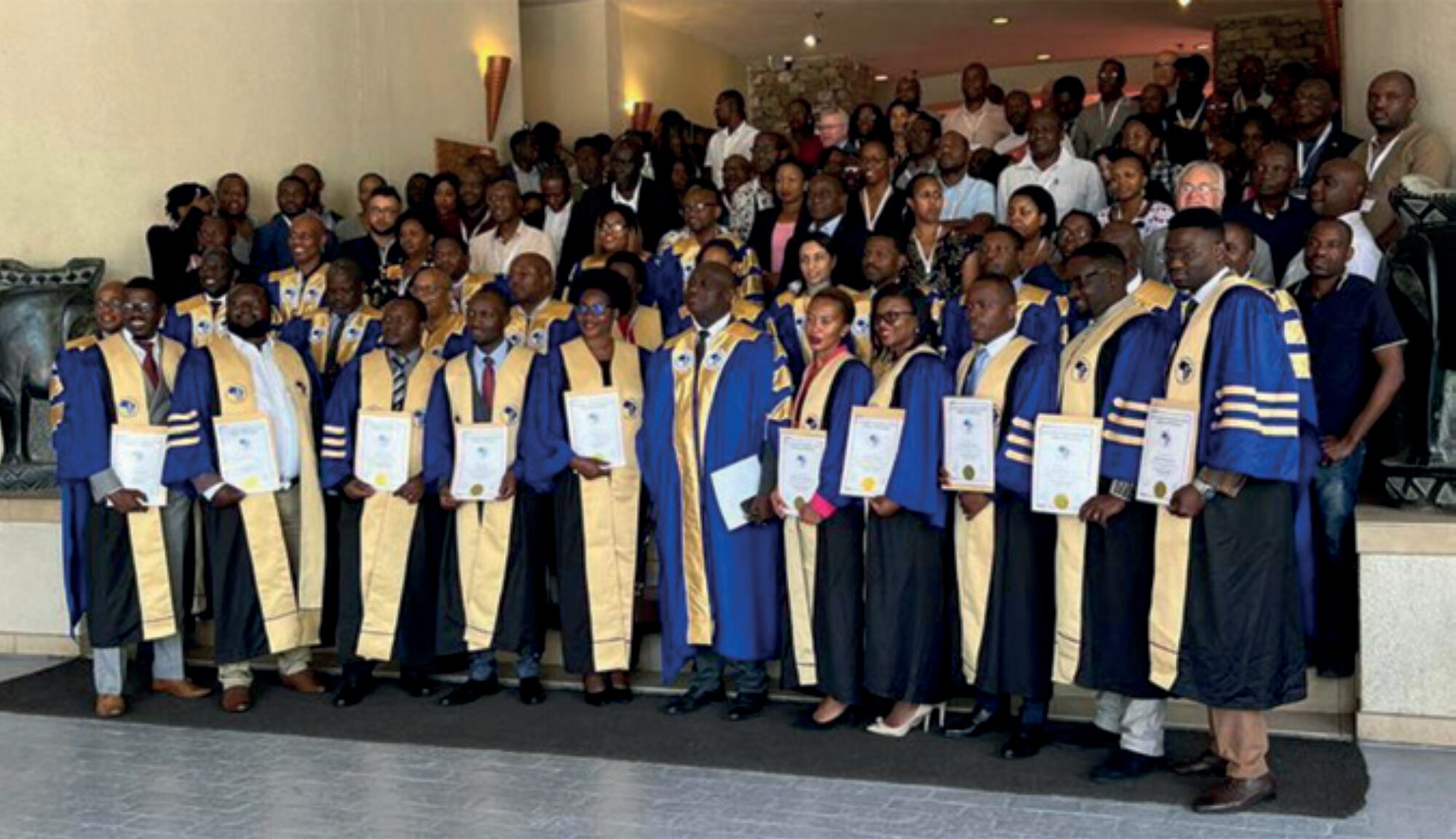 Figure 2. ECSACOP graduates at the 2023 ceremony in Victoria Falls