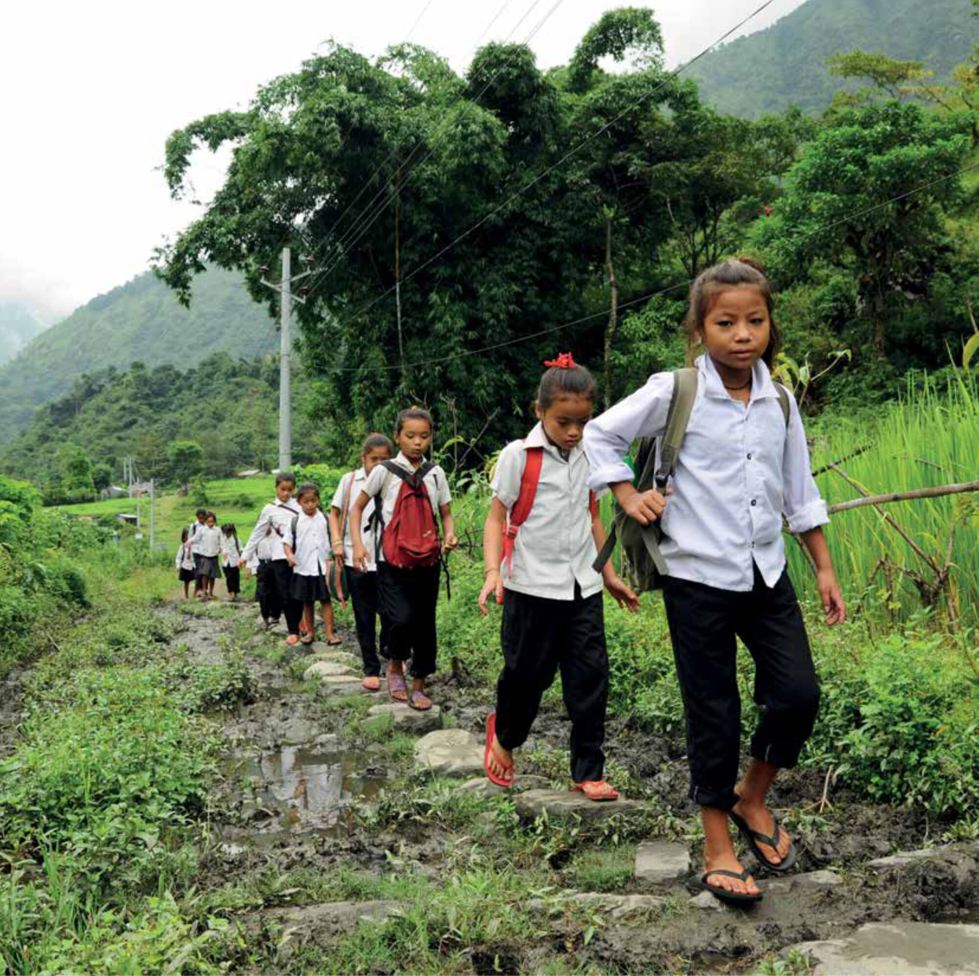 Darjeeling, India. Children go home from school (2010). Image by Pavel Svoboda Photography / shutterstock.com