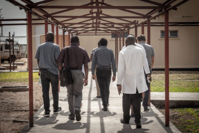 SURG-Africa training team visiting Namwala district hospital in Zambia.